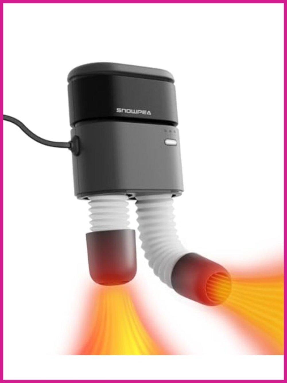 Portable Boot Dryer Forced-Air Shoe Dryer Travel 140°F